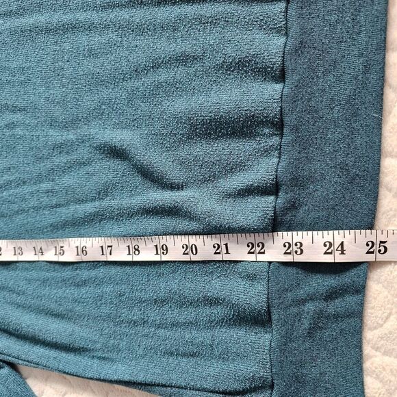 Victoria's Secret PINK teal long sleeved sweatshirt XS extra small - Picture 4 of 11